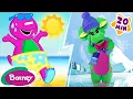 Lagu Go vs. Stop + More | Opposite Words for Kids | Barney and Friends