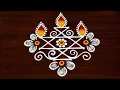 Varalakshmi vratham special design divine rangoli 4 2 2 dots simple muggulu maggieworld6779