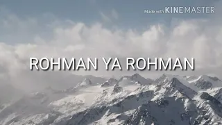 lirik lagu rohman ya rohman terbaru