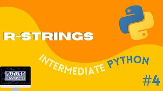 R-Strings in Python - Intermediate Python