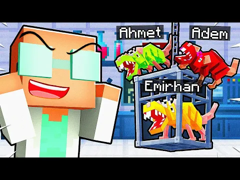 Video Thumbnail: MANYAK PROFESÖRÜN DENEY FARESİ OLDUK! 🐭 | Minecraft