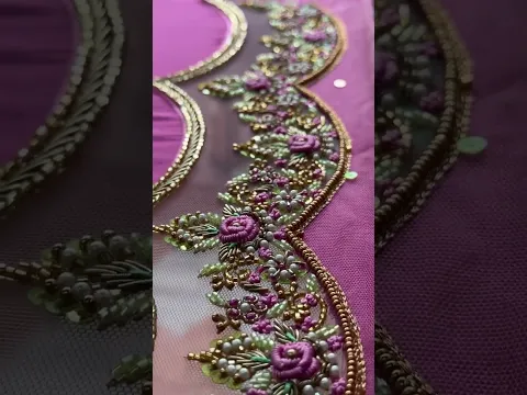 Aari work Bridal blouse