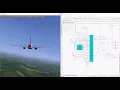 FlightGear Simulation using Matlab Dynamic Model