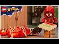 Download Lagu LEGO Marvel Spider-Man: Peter \u0026 Miles Lose Their Pizza to NYC's Hungriest Villains