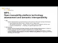 Open traceability platform technology assessment and semantic interoperability - SwePass