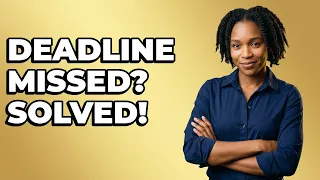 What If My Recommender Misses An Application Deadline