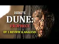 The God Emperor Arafel and the Ixians Dune Prophecy Episode 1 Review