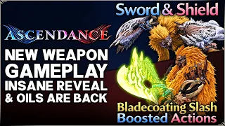 Monster Hunter Wilds Ascendance - SWORD & SHIELD WINS - New OILS Confirmed & Boost Attacks Gameplay!