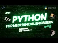 FUNCTION PYTHON Python For Mechanical Engineers -14 Tamil