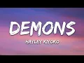 Download Lagu Hayley Kiyoko - Demons (Lyrics) | 25mins Lyric/Letra