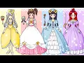 Runa paper dollsㅣpaper doll dress upㅣhand madeㅣcostume playㅣ루나의 인형 종이인형 종이구관
