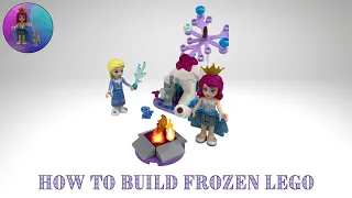 How to Build LEGO Disney Frozen Elsa 30559 #shorts #short #lego