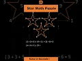 Solve This Festive Star Puzzle Perfect for Olympiad Competitive Exams