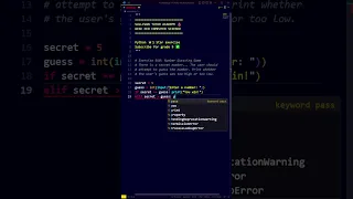 GUESSING GAME - Python GCSE Beginner