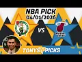 Boston Celtics vs Miami Heat Pick 26 NBA Pick Prediction