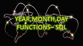SQL YEAR MONTH DAY Functions Tutorial And Examples For Beginners