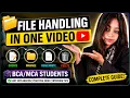 File Handling in Python Read Write Append Explained Beginner Friendly