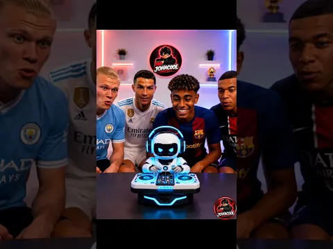 Robot Knows Everything! 🤖😱 Shocked! | #shorts #ronaldo #football #comedy