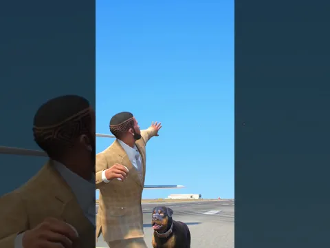 DOG TEACHES US THE TRUE MEANING OF LOVE AND TRUST 💝 | #gta5 #shorts #youtubeshorts