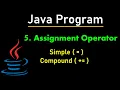 Assignment Operators Example in Java Hindi Learn Coding