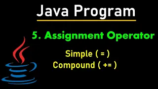 Assignment Operators Example in Java Hindi Learn Coding