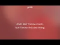 SIENNA SPIRO - Material Lover  [Lyrics]