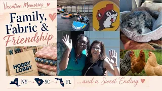 Our Vacation from Florida to New York and a Sweet Ending