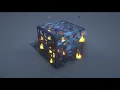 How to pick up spawners using the Create mod for Minecraft