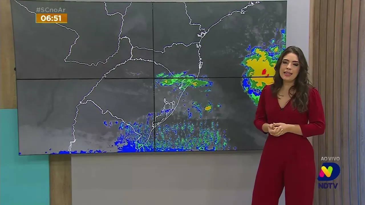 Confira a previsão do tempo para esta quinta-feira em SC