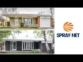 SPRAY NET EXTERIOR STAIN BRICK STAIN TRANSFORMATION