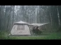 Download Lagu 🏕️CAMPING IN SUPER THE RAIN ⛈️ RELAXING CAMPING IN HEAVY RAIN FOREST [Shooting sound of rain 🎧]