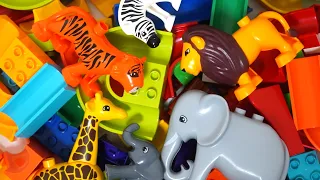 Satisfying Building Blocks A favorite for everyone! A colorful block coaster packed with animals!