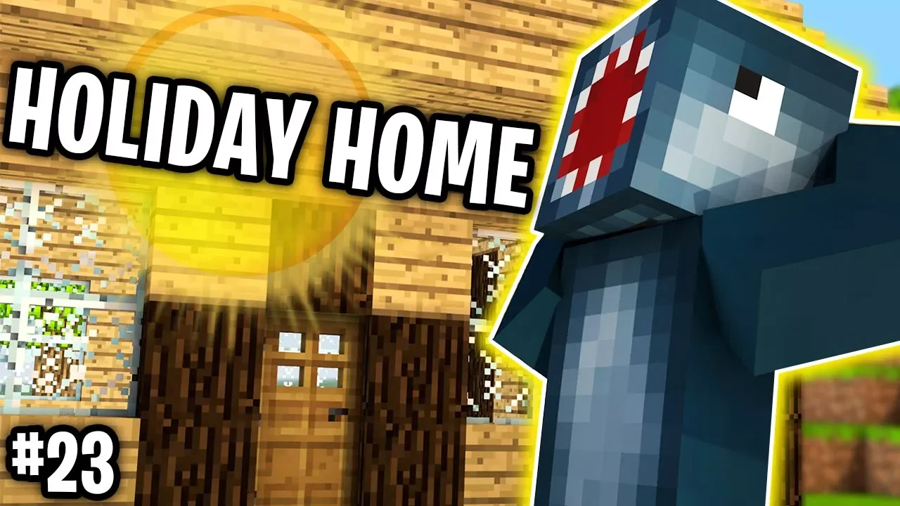 SQUIDDY'S HOLIDAY HOME!! - FRIEND OR FOE! #23 | MINECRAFT