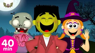 🎃 Canciones y Juegos de Halloween para Niños | Mix de 40 Minutos 👻