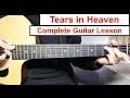 Tears in Heaven - Eric Clapton Guitar Lesson Tutorial How to play Solo