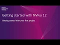 NVivo 12 Getting started with your first project