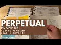 Perpetual Planner How to Plan Any Year In Advance Functional Planning Planner Foundations P1