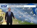 A weekend snow chance around Omaha