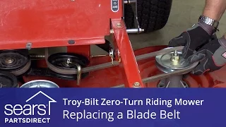 How to Replace a Troy-Bilt Zero-Turn Riding Mower Blade Belt