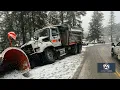 driver crashes into snowplow on north idaho highway