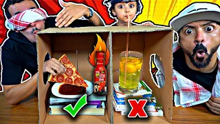 تحدي خنفشاري لا تختار الصندوق الخطأ لايفوتكم فيصل استفرغ علي وجه ابوخالد 