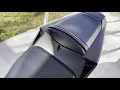 Honda Cbr600rr stock exhaust vs Toce slip on
