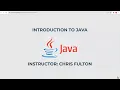 Intro To Java 1 of 5 Java Components Downloading and Installation using VS Code