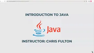 Intro To Java 1 of 5 Java Components Downloading and Installation using VS Code