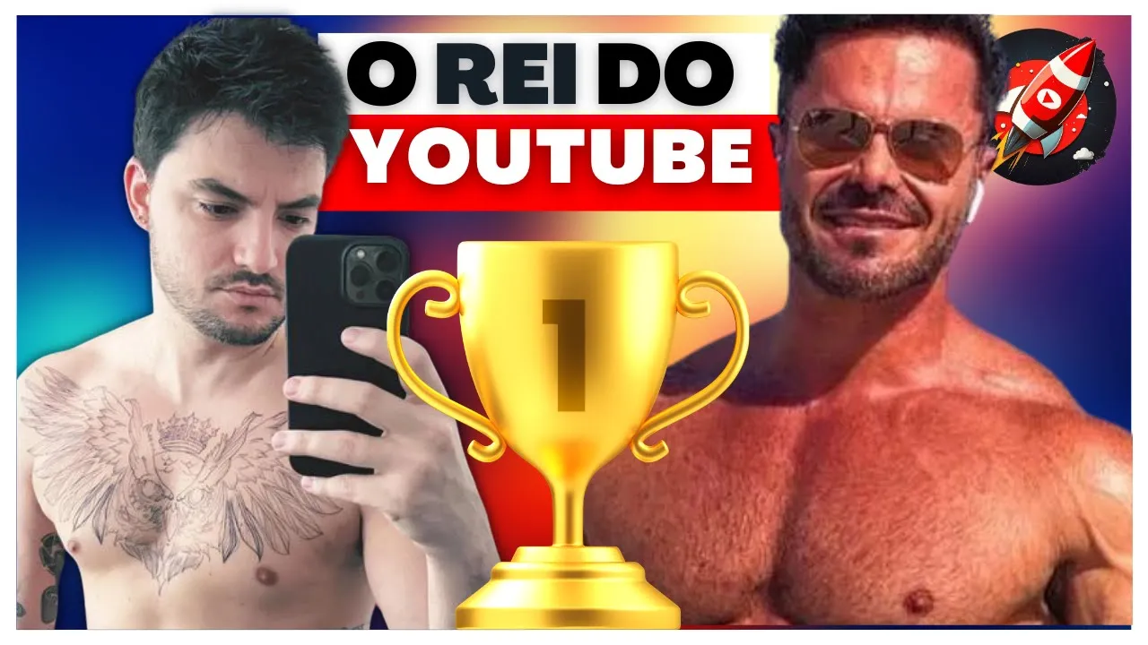 esse é o maior youtuber do brasil por um motivo simples...