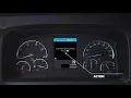 Freightliner Cascadia ICU Dash Navigation of Optimized Idle