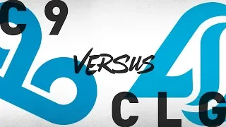 C9 vs. CLG - Week 7 Day 2 | NA LCS Summer Split | Cloud9 vs. Counter Logic Gaming(2018)
