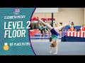 Level 2 Floor Routine 9 725 - USA Invitational 2022