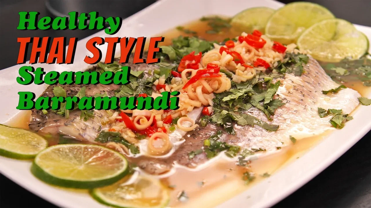 How To Make Thai Style Steamed Barramundi ()   Share Food Singapore