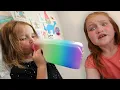 Download Lagu MYSTERY DRiNK GAME!!  Adley \u0026 Mom make a Gross Family Challenge! Niko gets a Rainbow Juice surprise!
